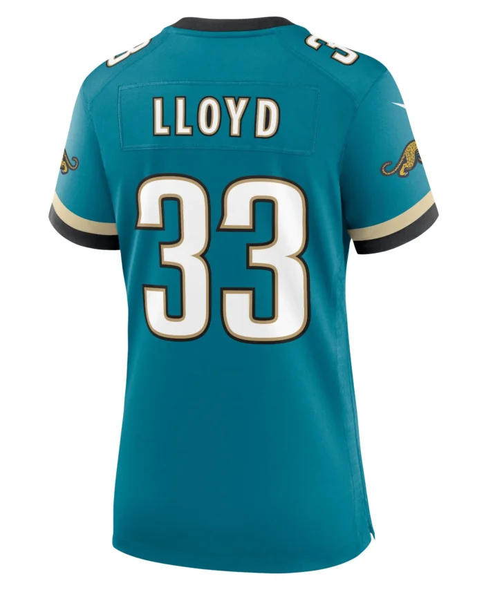 Devin Lloyd Jacksonville Jaguars Women's Prowler Throwback Game Jersey - Teal