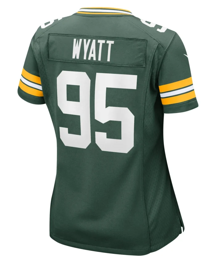 Devonte Wyatt Green Bay Packers Women's Player Game Jersey - Green