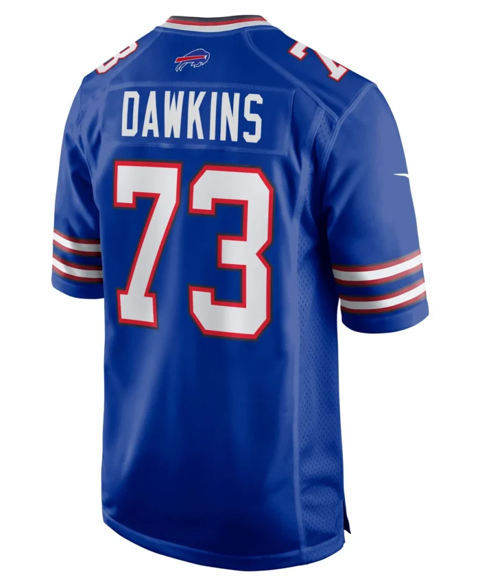 Dion Dawkins Buffalo Bills Game Player Jersey - Royal