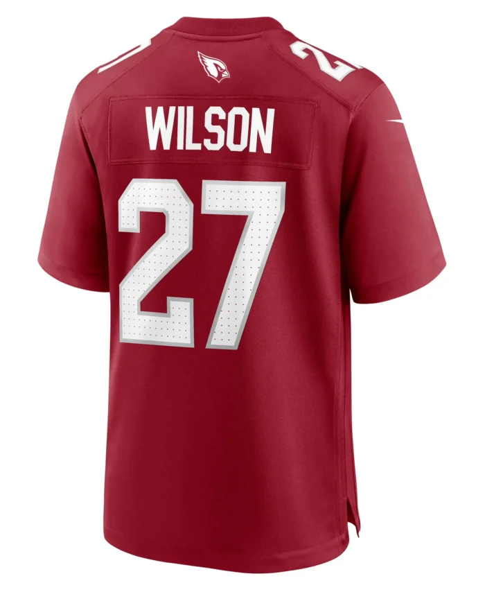 Divaad Wilson Arizona Cardinals Team Game Jersey -  Cardinal