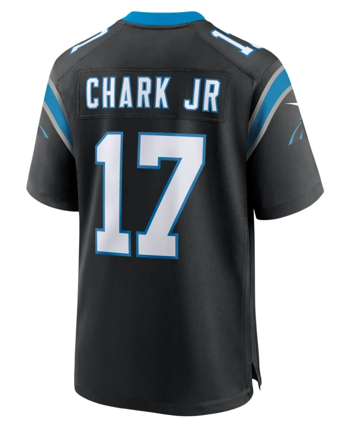 DJ Chark Jr. Carolina Panthers Game Jersey - Black
