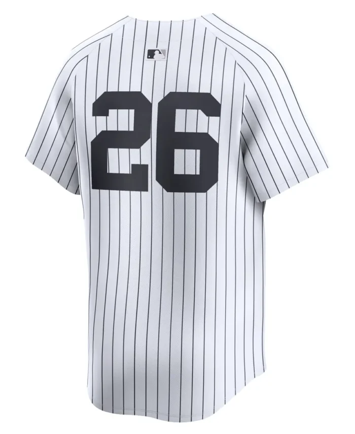 DJ LeMahieu New York Yankees Home Limited Player Jersey- White