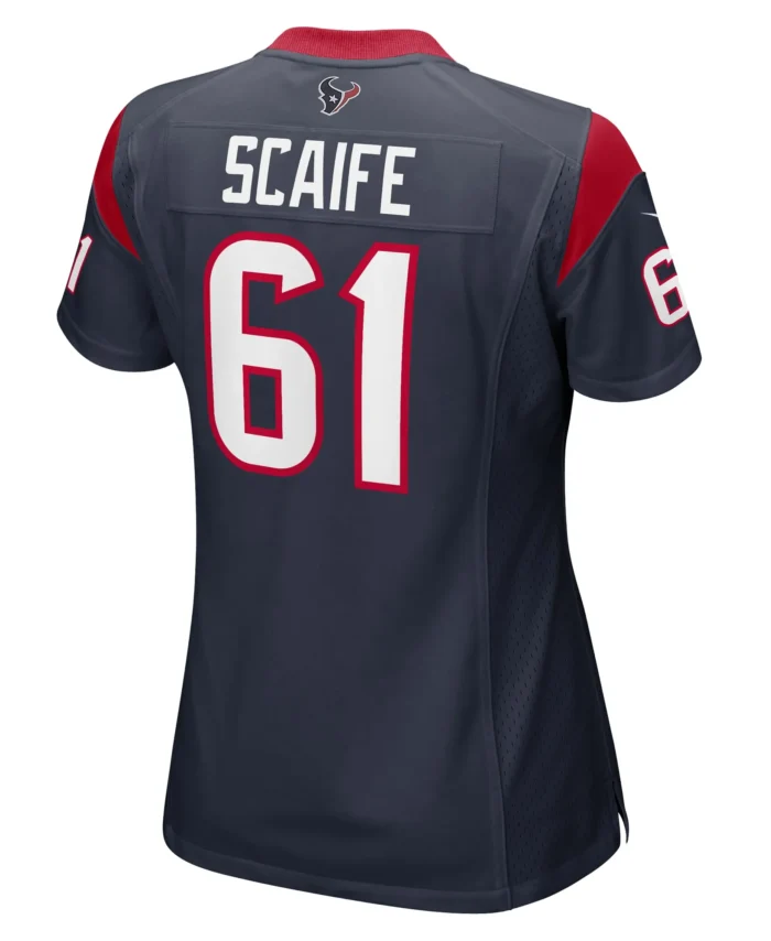 DJ Scaife Jr Houston Texans Women's Team Game Jersey -  Navy