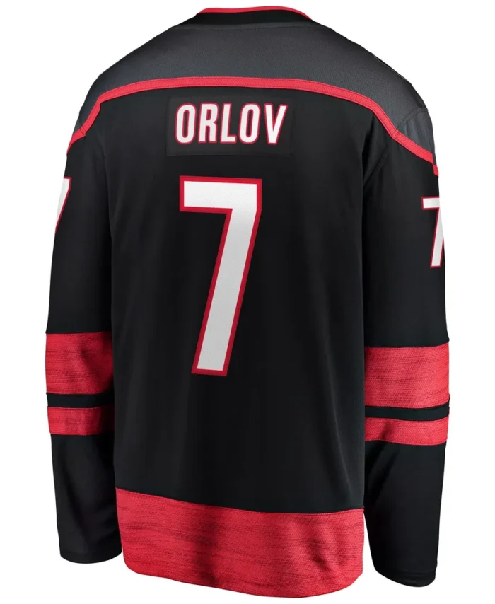 Dmitry Orlov Carolina Hurricanes Fanatics Home Breakaway Jersey - Black