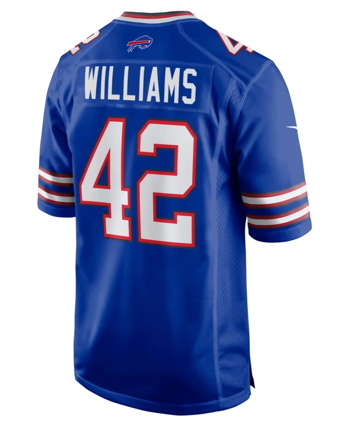 Dorian Williams Buffalo Bills Home Game Jersey - Royal