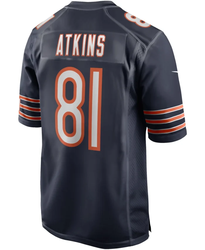 Doug Atkins Chicago Bears Game Retired Player Jersey - Navy
