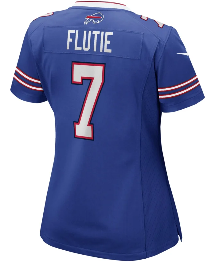 Doug Flutie Buffalo Bills Women's Game Retired Player Jersey - Royal