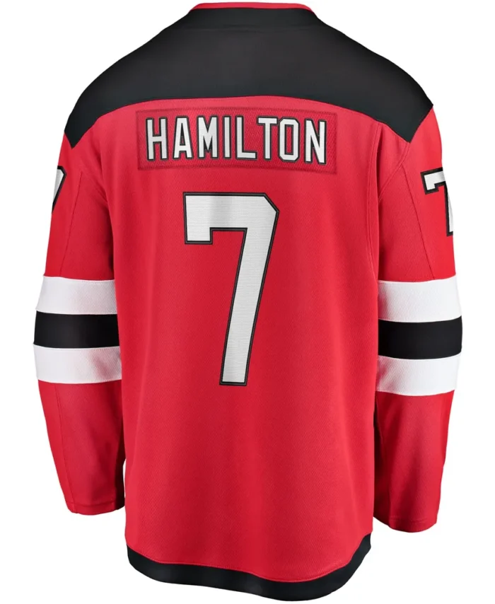 Dougie Hamilton New Jersey Devils Fanatics Breakaway Player Jersey - Red