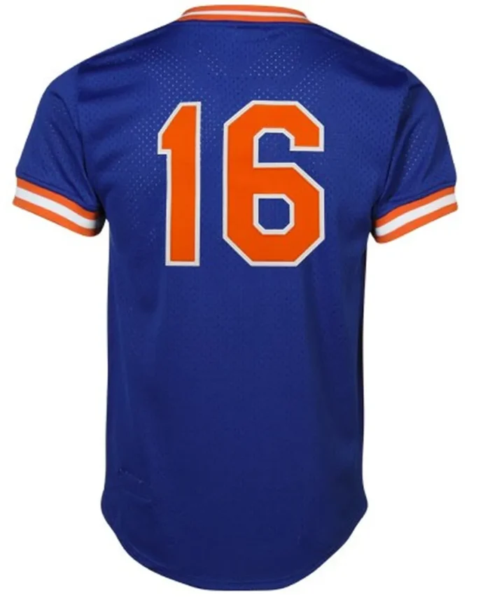 Dwight Gooden New York Mets Mitchell - Ness Cooperstown Mesh Batting Practice Jersey - Royal