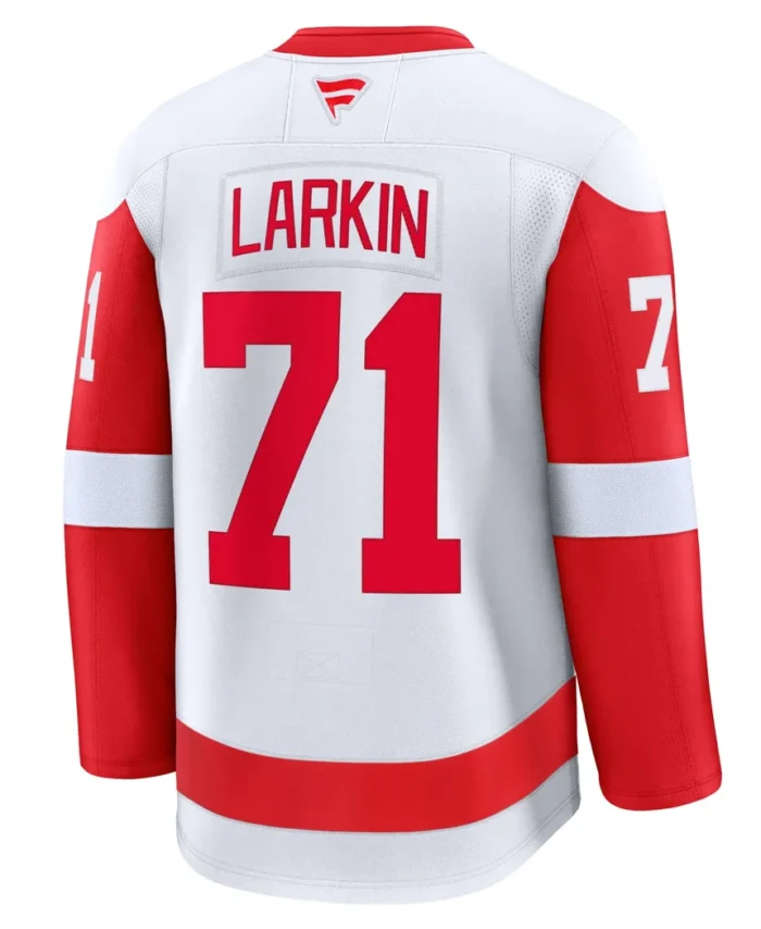 Dylan Larkin Detroit Red Wings Fanatics Away Premium Jersey - White