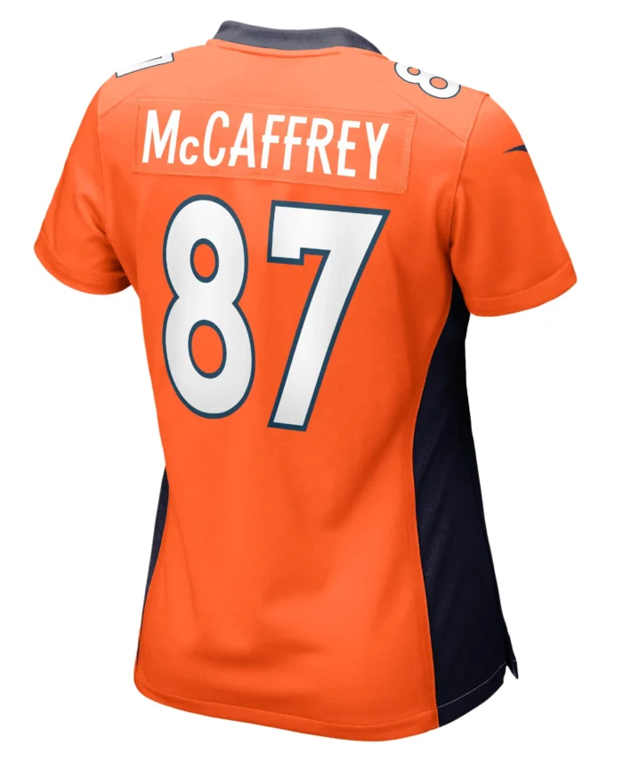 Ed McCaffrey Denver Broncos Women's Game Retired Player Jersey - Orange