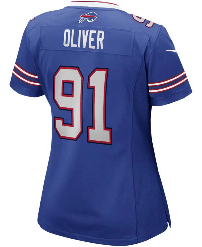 Ed Oliver Buffalo Bills Women's Game Jersey - Royal