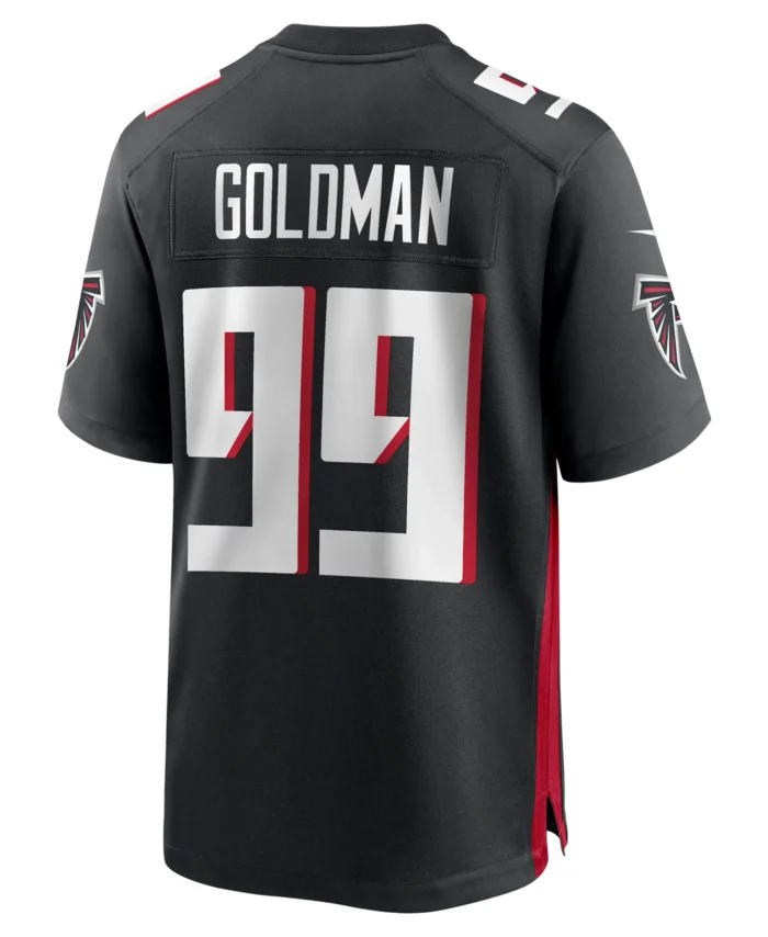 Eddie Goldman Atlanta Falcons Team Game Jersey -  Black