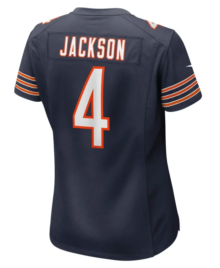 Eddie Jackson Chicago Bears Women's Game Player Jersey - Navy