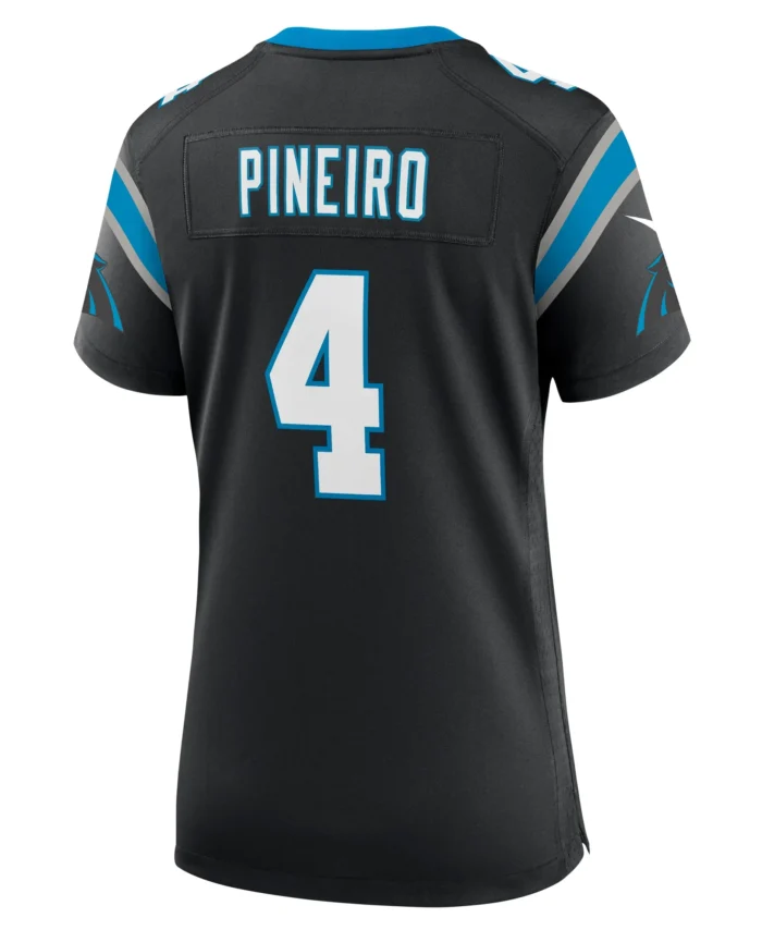 Eddy Pineiro Carolina Panthers Women's Team Game Jersey - Black