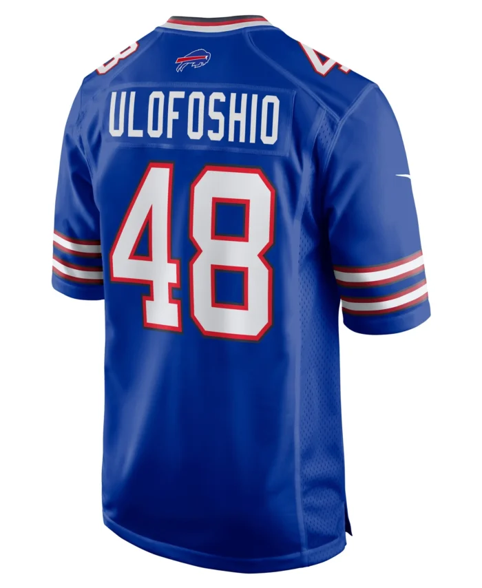 Edefuan Ulofoshio Buffalo Bills Game Jersey -  Royal