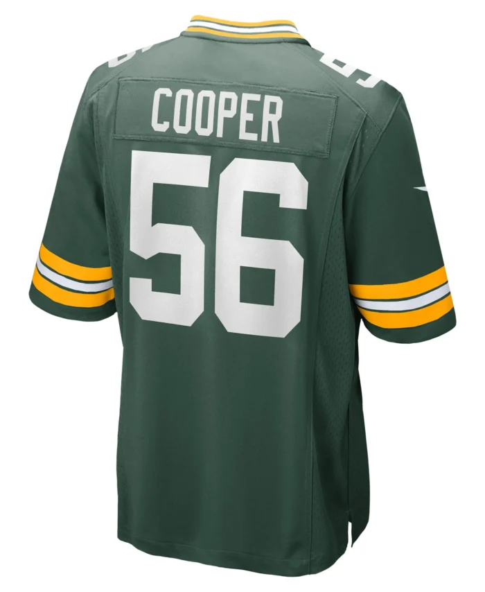Edgerrin Cooper Green Bay Packers  Game Jersey -  Green