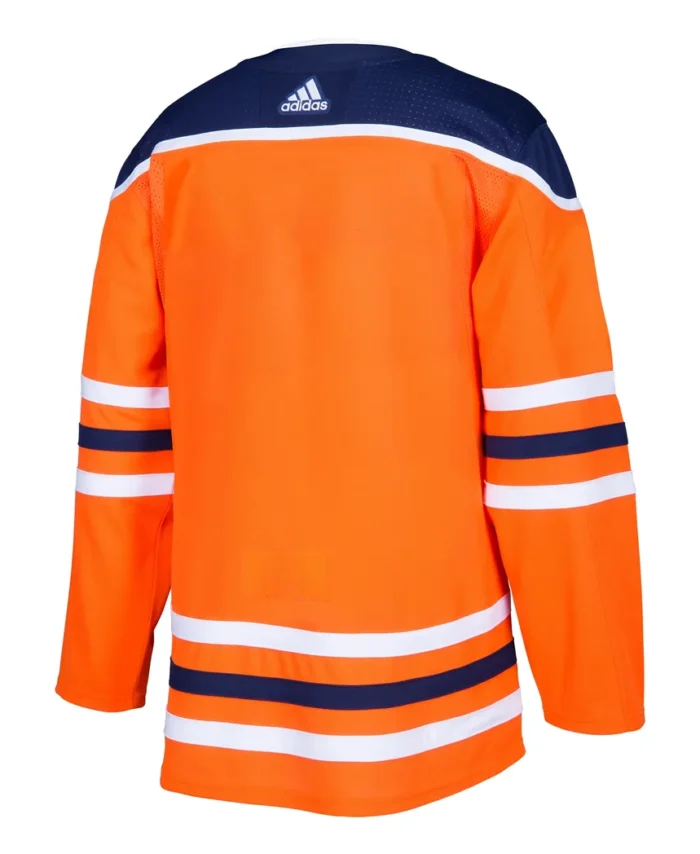 Edmonton Oilers Home Authentic Blank Jersey - Orange