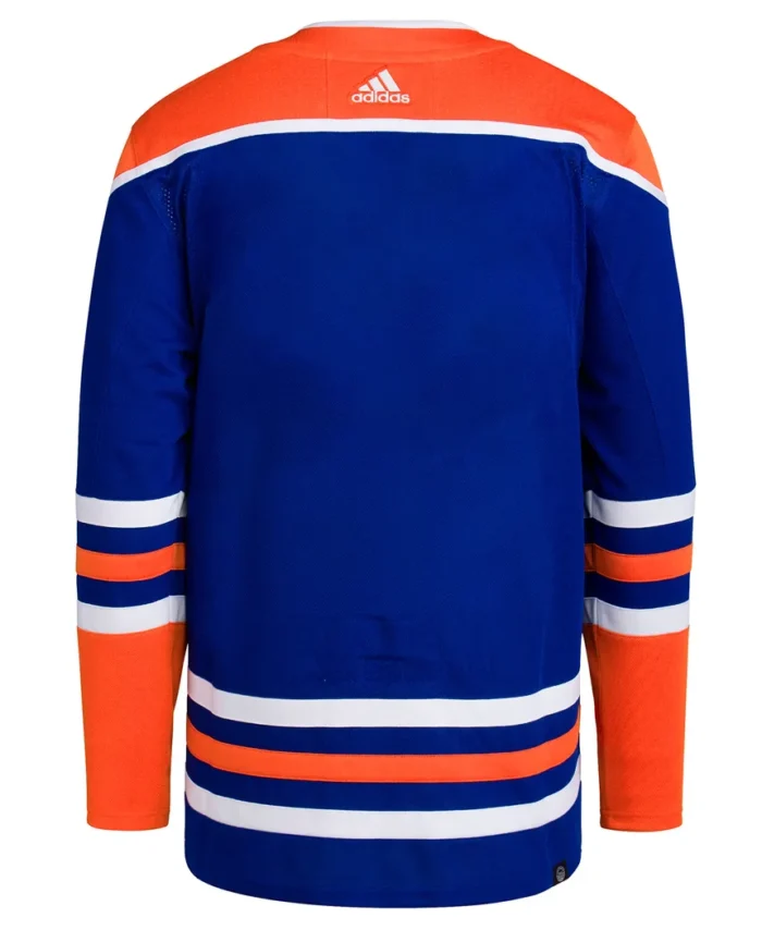 Edmonton Oilers Home Primegreen Authentic Blank Jersey - Royal