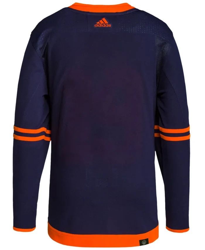 Edmonton Oilers Men Alternate Primegreen Authentic Blank Jersey - Navy