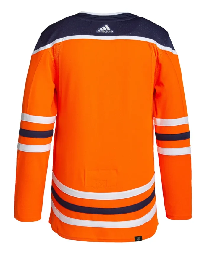 Edmonton Oilers Men Home Authentic Jersey - Orange