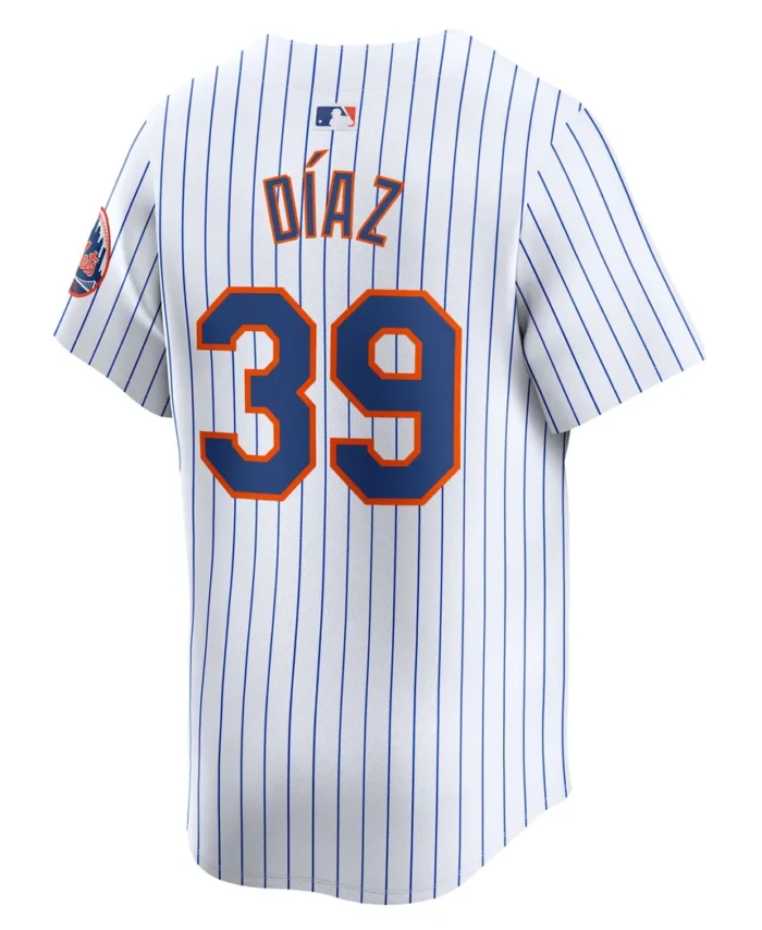 Edwin Diaz New York Mets Home Limited Player Jersey - White