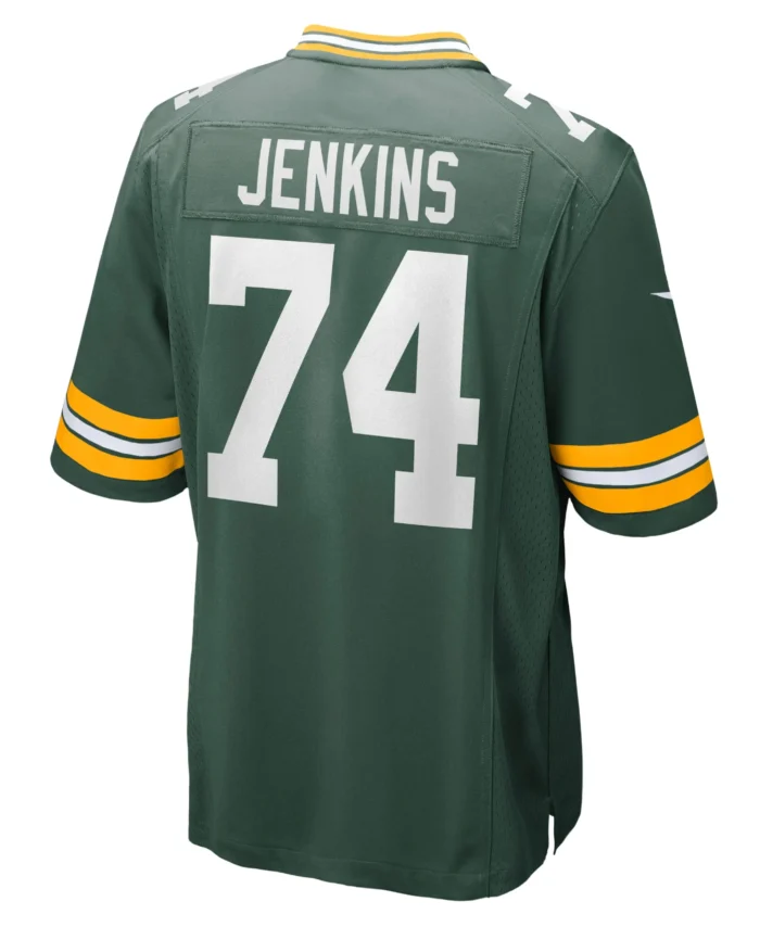 Elgton Jenkins Green Bay Packers Game Jersey - Green