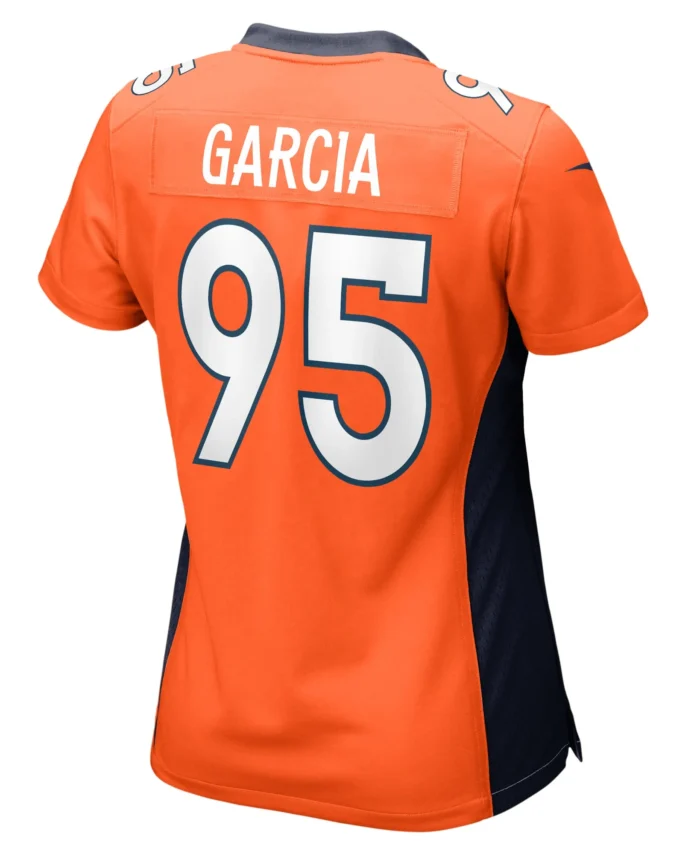 Elijah Garcia Denver Broncos Women's Team Game Jersey -  Orange