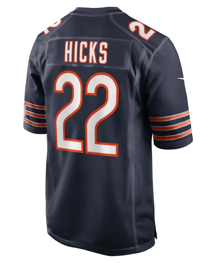 Elijah Hicks Chicago Bears Team Game Jersey -  Navy