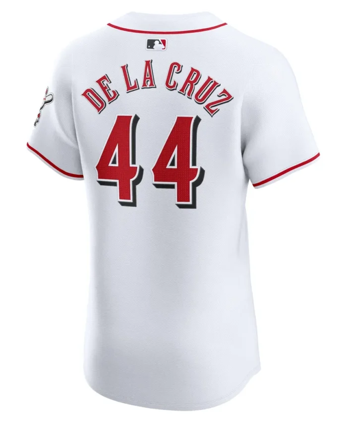 Elly De La Cruz Cincinnati Reds Home Elite Player Jersey - White