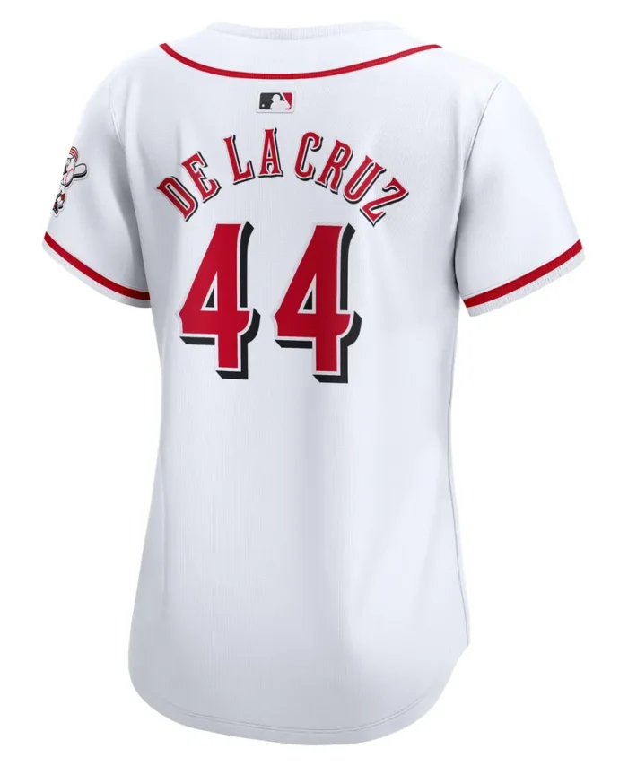 Elly De La Cruz Cincinnati Reds Women Home Limited Player Jersey- White