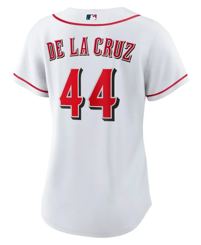 Elly De La Cruz Cincinnati Reds Women Home Replica Jersey - White