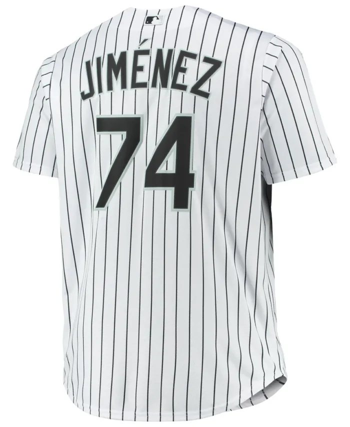 Eloy Jimenez Chicago White Sox Big Tall Replica Player Jersey - White