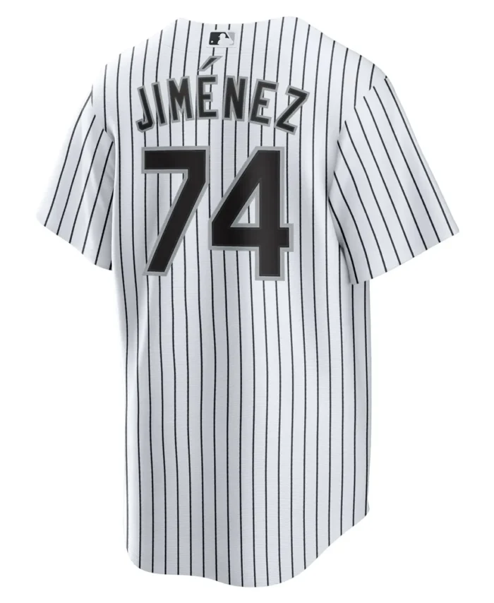 Eloy Jimenez Chicago White Sox Home Replica Player Name Jersey - White