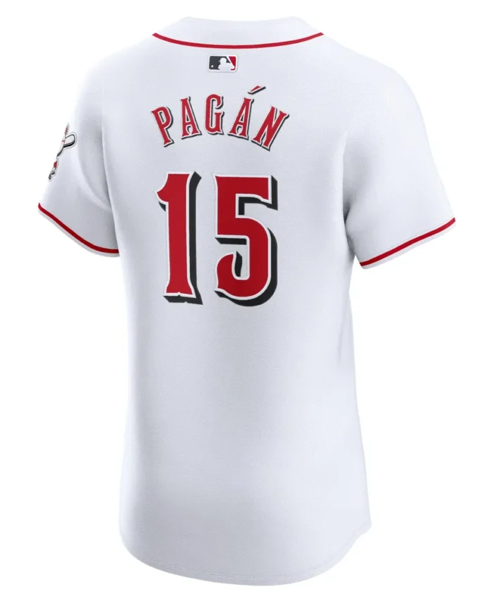 Emilio Pagan Cincinnati Reds Home Elite Player Jersey - White