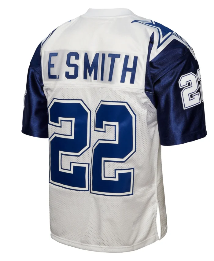Emmitt Smith Dallas Cowboys Mitchell & Ness 1994 Authentic Jersey - White