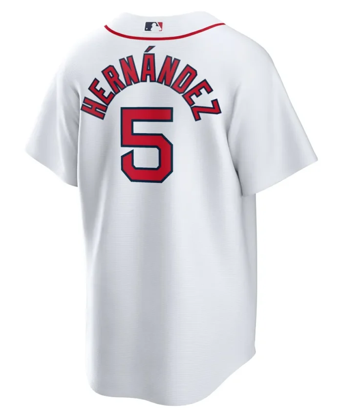 Enrique Hernandez Boston Red Sox Home Official Replica Player Jersey - White