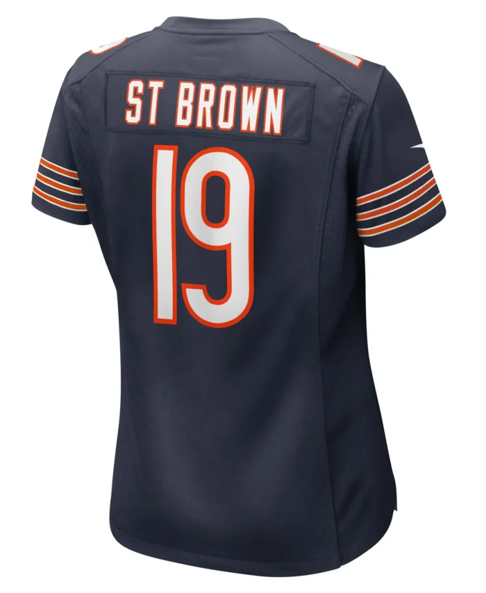 Equanimeous St. Brown Chicago Bears Women's Game Player Jersey - Navy