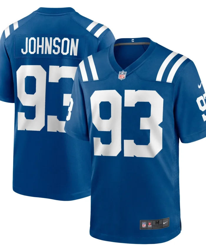 Eric Johnson Indianapolis Colts Player Game Jersey - Royal