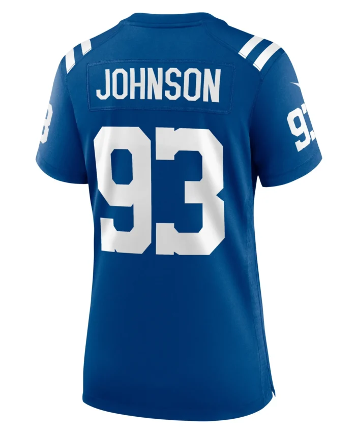 Eric Johnson Indianapolis Colts Women's Player Game Jersey - Royal