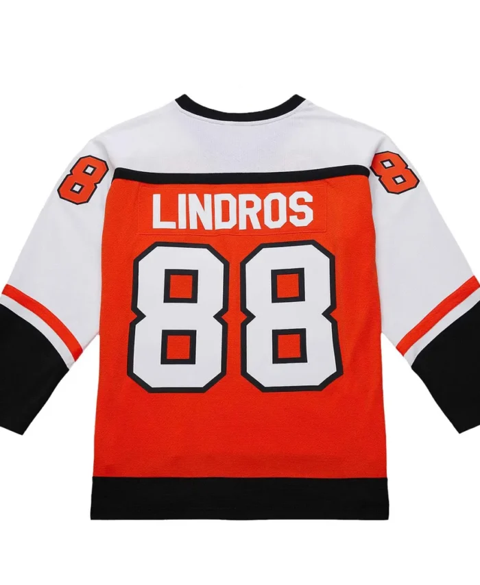 Eric Lindros Philadelphia Flyers 1996-97 Power Play Jersey - Orange
