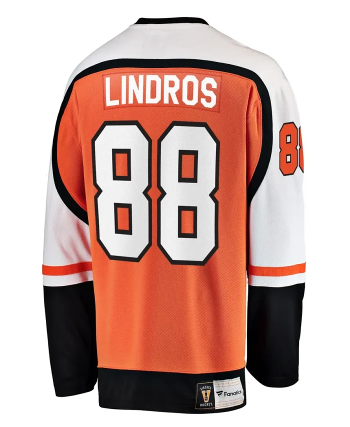 Eric Lindros Philadelphia Flyers Fanatics Premier Breakaway Retired Player Jersey - Orange