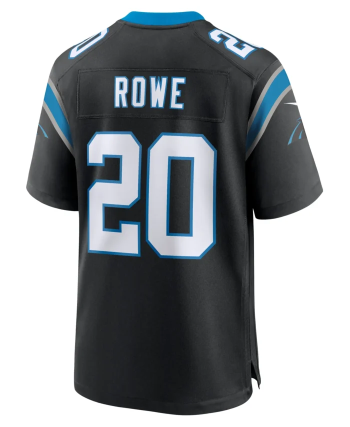 Eric Rowe Carolina Panthers Game Jersey - Black