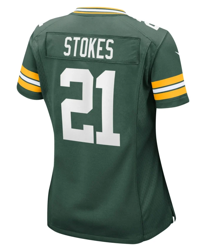 Eric Stokes Green Bay Packers Women's Game Jersey - Green