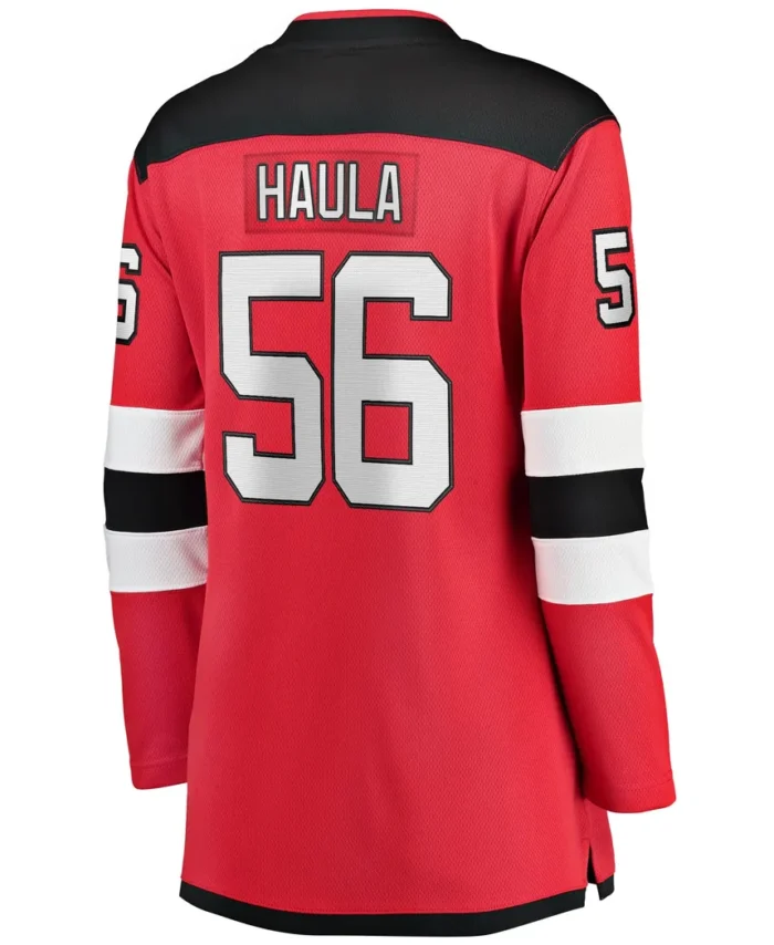 Erik Haula New Jersey Devils Fanatics Women Home Breakaway Player Jersey - Red