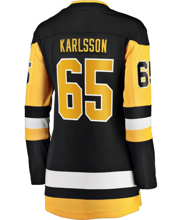 Erik Karlsson Pittsburgh Penguins Fanatics Women Home Breakaway Jersey - Black