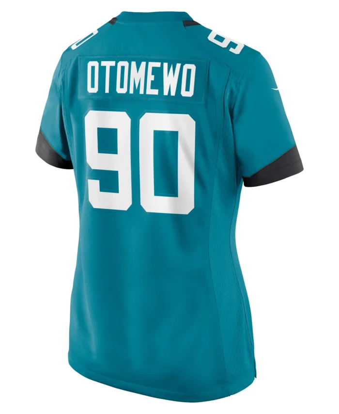 Esezi Otomewo Jacksonville Jaguars Women's  Game Jersey -  Teal