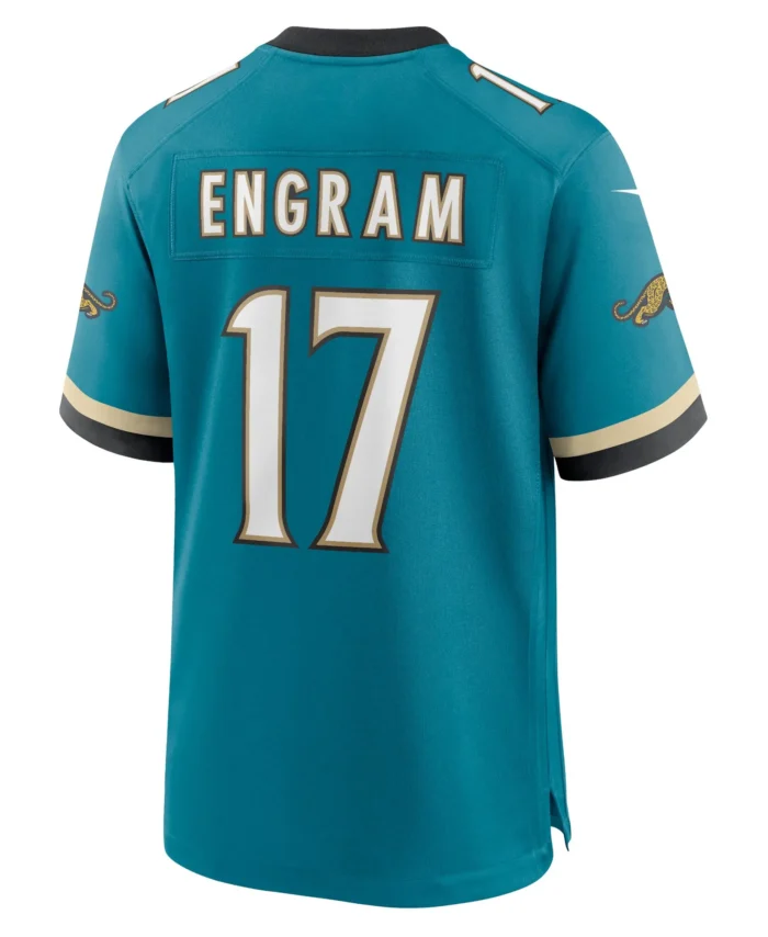 Evan Engram Jacksonville Jaguars Prowler Throwback Player Game Jersey - Teal