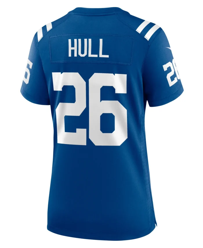 Evan Hull Indianapolis Colts Women's Team Game Jersey -  Royal