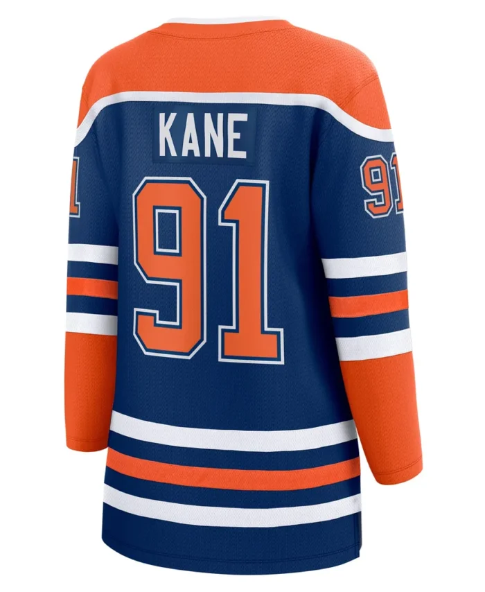Evander Kane Edmonton Oilers Fanatics Women Home Breakaway Player Jersey - Royal